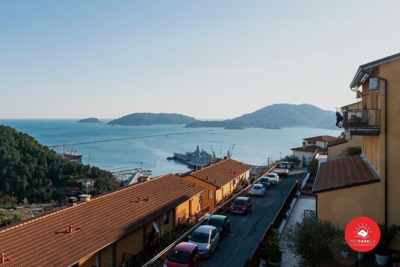 Apartament La Terrazza Sul Golfo La Spezia Zewnętrze zdjęcie