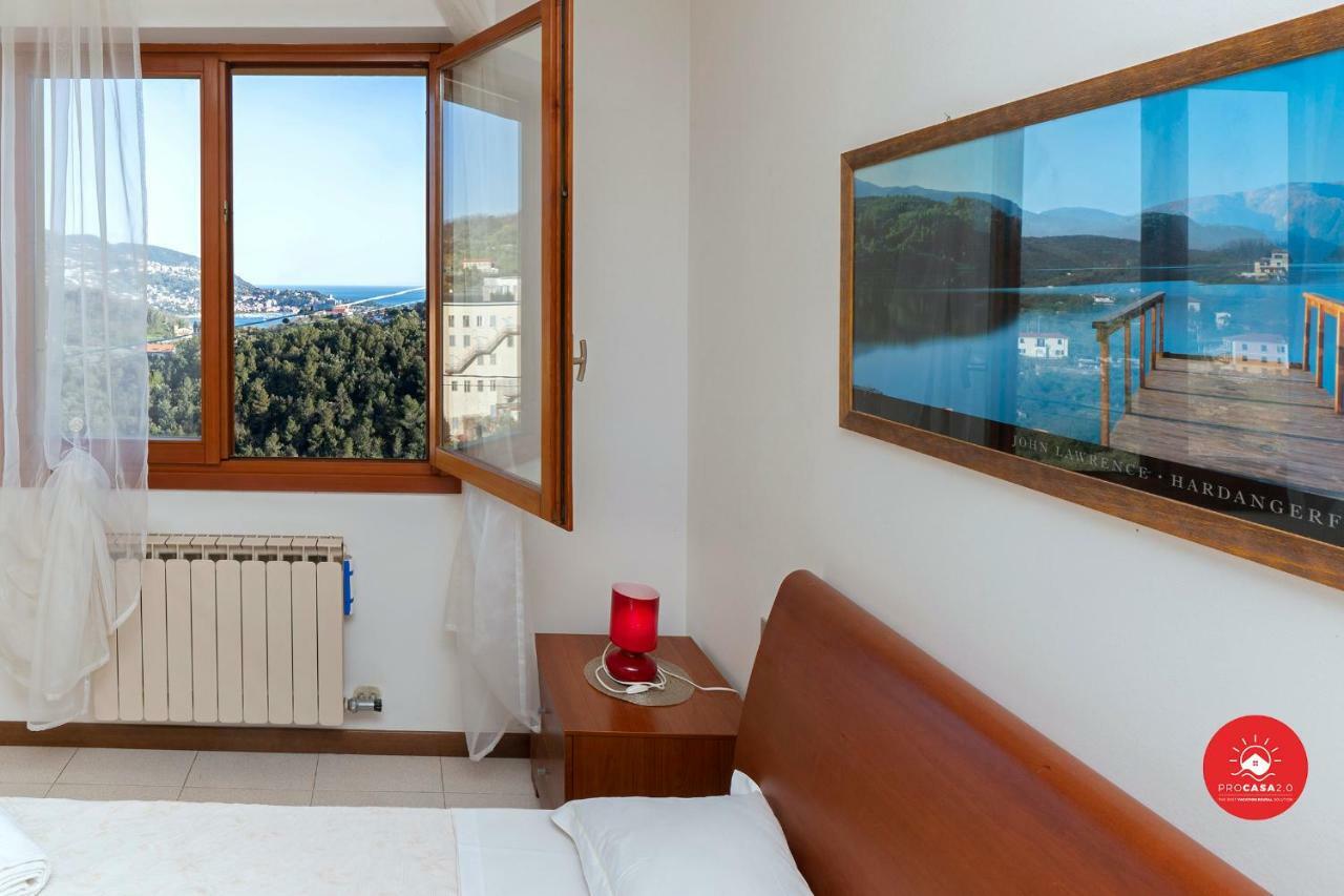 Apartament La Terrazza Sul Golfo La Spezia Zewnętrze zdjęcie