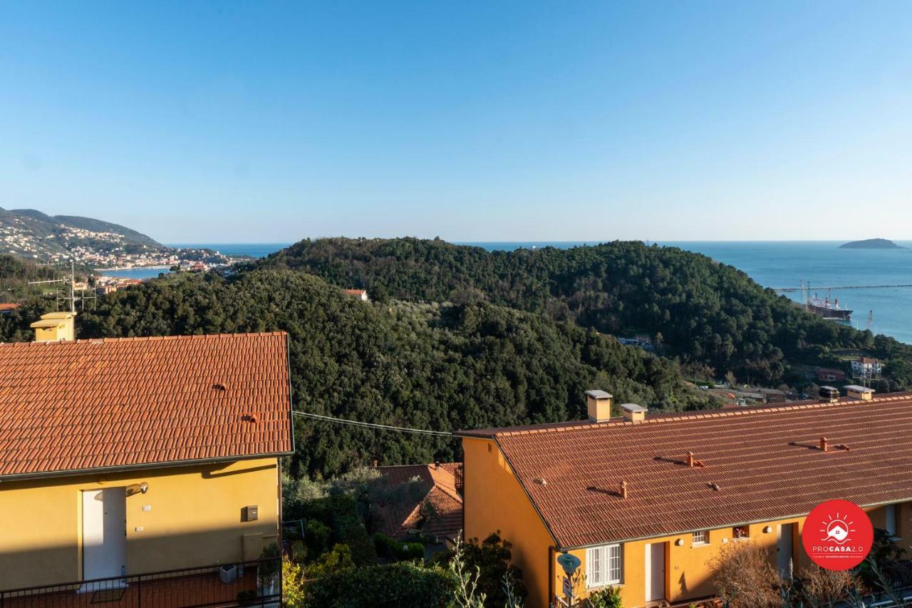 Apartament La Terrazza Sul Golfo La Spezia Zewnętrze zdjęcie